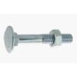 Boulon tête ronde collet carré M5 x 20 mm photo du produit image_1 S