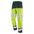 Pantalon renforts genoux FLUO SAFE XP jaune/vert us T0 photo du produit image_1 S