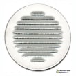 Grille persienne alu blanc Ø 80 mm photo du produit image_1 S