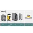 Prise de courant et volet de protection PLEXO apparent gris photo du produit image_10 S