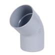 Coude PVC mâle/femelle 45° photo du produit