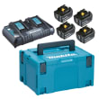 Pack 4 batteries 18V 5.0Ah et chargeur photo du produit image_1 S