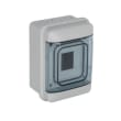 Coffret vide étanche IP65 4 modules gris photo du produit image_1 S