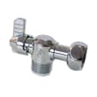 Robinet de chasse équerre 1/4 tr sph. M12x17 - Laiton nickel photo du produit image_1 S