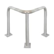 Arceau de protection d'angle 90° 600x600x600mm - Ø76mm photo du produit