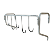 Support mural pour 5 vélos 1340x506x670mm - Gris métal photo du produit
