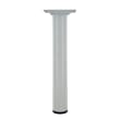 Pied d30 m10 acier blanc h100 photo du produit image_1 S