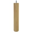 Pieds de lit cylindriques fixes Ø50 x H 250 mm - Hètre photo du produit image_1 S