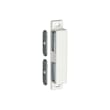 Loqueteau magnétique double gâche fixe 4 kg - Blanc photo du produit image_1 S