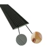 Nez de marche plat noir 3000 x 50 mm photo du produit