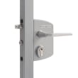 Serrure LAPQ U2L sur profil 10 à 30 mm - Argent photo du produit image_1 S