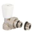 Robinet simple réglage équerre 12x17 ou 15x21- Nickelé photo du produit image_1 S