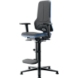 Chaise atelier pivotante Neon patins bleu photo du produit image_1 S