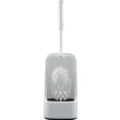 Garniture de WC plastique blanc avec nettoyant p.rebords photo du produit