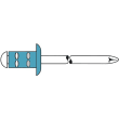 Lot rivet POP PolyGrip® GESIPA photo du produit
