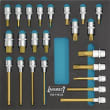 Module à outils 163-119/23 23 pièces photo du produit