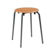 Tabouret empilable H. d’assise 500 mm D. du siège 300 mm photo du produit