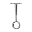 Supports plafond réglable rond pour tube Ø25 mm - Chromé photo du produit image_1 S