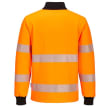 Sweat zippé HV PW3 orange/noir TS photo du produit image_2 S