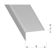 Nez de marche 45 x 23 x 2 mm - Aluminium brut photo du produit image_1 S