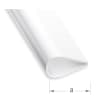 Serre-feuillet 15 mm - PVC blanc photo du produit image_1 S