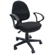 Chaise de bureau réglable à roulettes dactylo - Noir photo du produit image_1 S