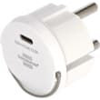 Adaptateur secteur pour port USB-C 2.4 blanc photo du produit