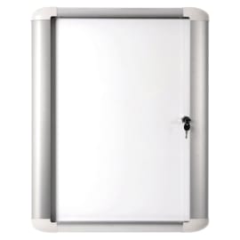 Vitrine d'affichage extérieur 995 x 816 x 57 mm - Gris photo du produit