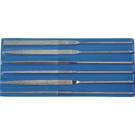 Jeu de limes aiguilles diamantées longueur 140&nbsp;mm 6 pièces photo du produit