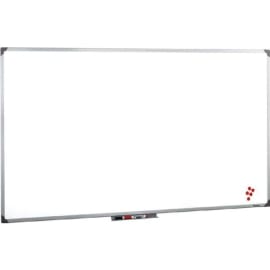 Tableau blanc magnétique 1200 x 900 mm - Blanc laqué photo du produit