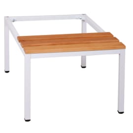 Socle-banc pour vestiaire industrie photo du produit