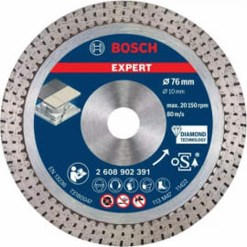 Disque à tronçonner diamanté Ø 76 x 10 x 1,9 mm photo du produit