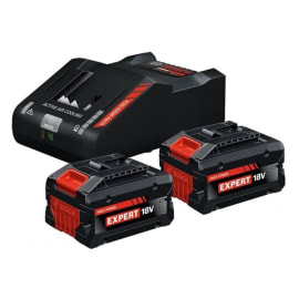 Pack 2 batteries EXBA 18V 8Ah + chargeur rapide EXAL 18V-160 photo du produit