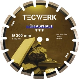Disque à tronçonner diamant ASPHALT TECWERK photo du produit
