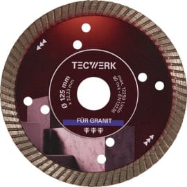 Disque à tronçonner diamant GRANIT PRO TECWERK photo du produit