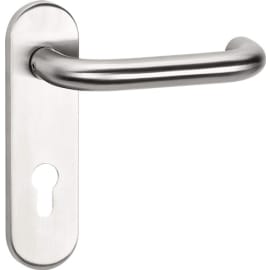 Garniture pour portes coupe-feu NW-445-1 acier inoxydable 60 photo du produit