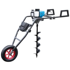 Tarière-brouette thermique 52 cm³ photo du produit