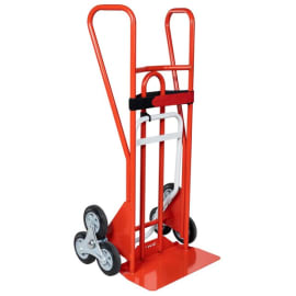 Diable grimpeur 250kg bav. fixe et repliable roues caoutch. photo du produit