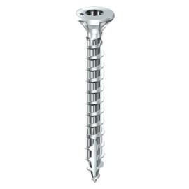 Vis à bois ROCKET® tête fraisée à empreinte Torx - Acier zingué blanc photo du produit