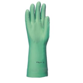 Gants coton tout enduit nitrile 33 cm T7 photo du produit