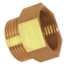 Mamelons mâles/femelles égaux - Laiton/Chromé photo du produit