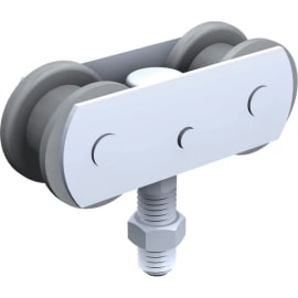 Monture pivotante réglable en hauteur galets delrin vis M10 photo du produit