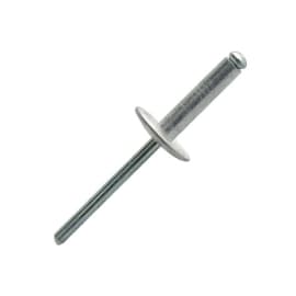Rivet tête extra-large - Alu/Acier photo du produit