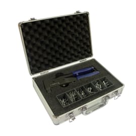 Coffret de rivets multi-serrages avec pince à main E-500RH-R photo du produit