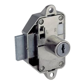Serrure encloisonnée 32800-04/R/1 nickelé 1/4 D 2S varié photo du produit