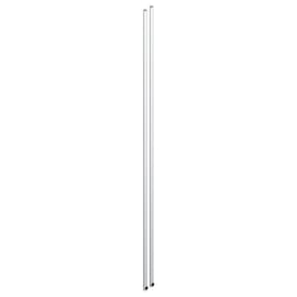 Tringle pour crémone pompier blanc 2 x 1250 mm photo du produit