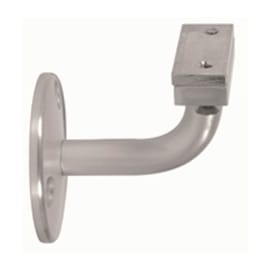 Support rond aluminium anodisé argent photo du produit