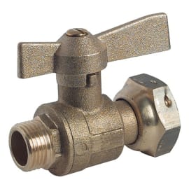 Robinet droit compteur Écrou 20x27 - M20x27 photo du produit
