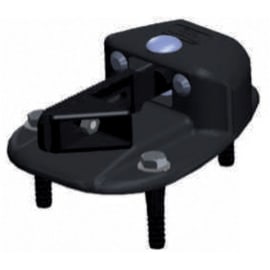 Butée de portail BLOCPORTAIL® à visser noir photo du produit