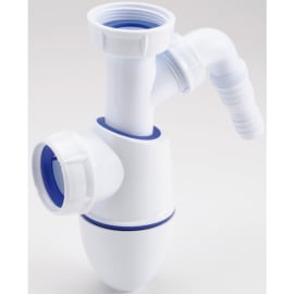 Siphon d'évier à joints intégrés photo du produit
